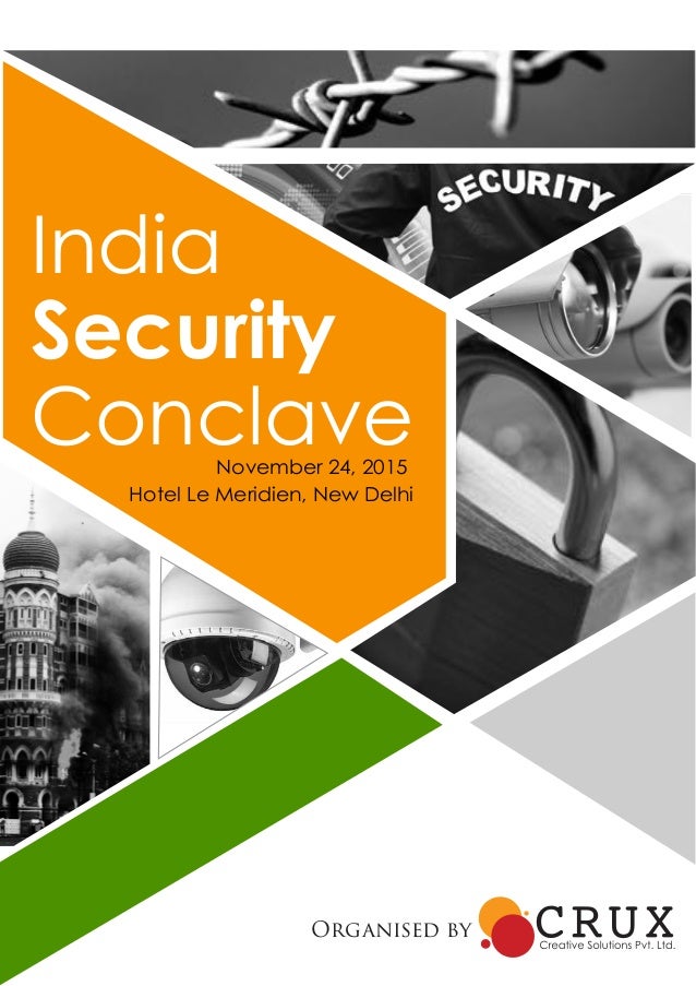 india security conclave 2015 event brochure