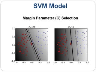 SVM Model
Margin Parameter (C) Selection
 
