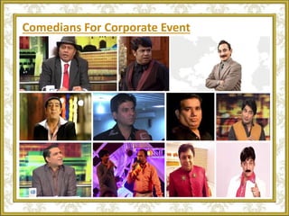 Comedians For Corporate Event
 