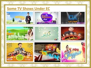 Some TV Shows Under EC
 