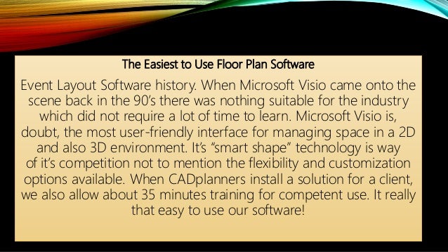 Event Design Software
