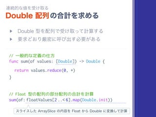 let device = Device.appleWatch
// テキスト表現への Narrow 変換
let displayText = String(describing: device)
// テキスト表現に変換して、テキストコンソールに出力
print(device)
// String 型の文字列補完構文は、テキスト表現を使用
let message = "I love (device)"
 