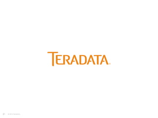 Big Data Day LA 2015 - Event Driven Architecture for Web Analytics by Peyman Mohajerian of Teradata Slide 21