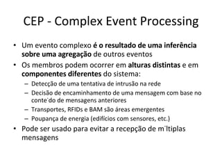 Event Driven Architecture & Complex Event Processing | PPT