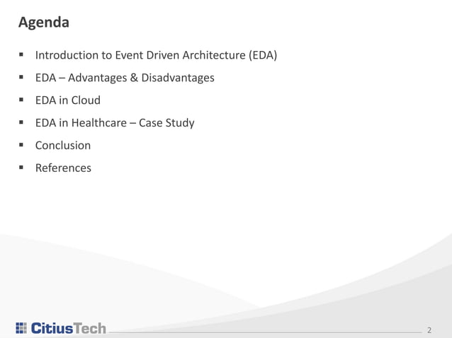 Introduction to Event Driven Architecture | PDF