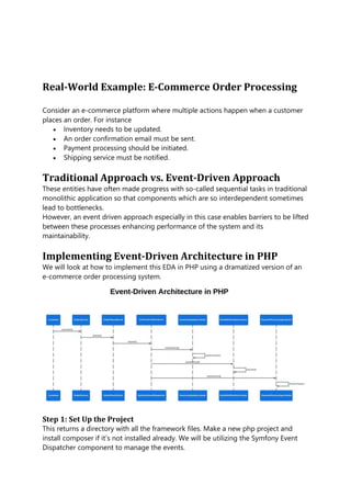 Explore Event Driven Archtecture using PHP | PDF