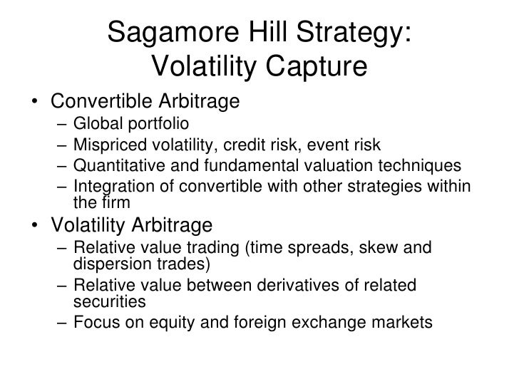 Dispersion trading strategies