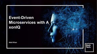 Event Driven Microservices Presentation. | PPTX