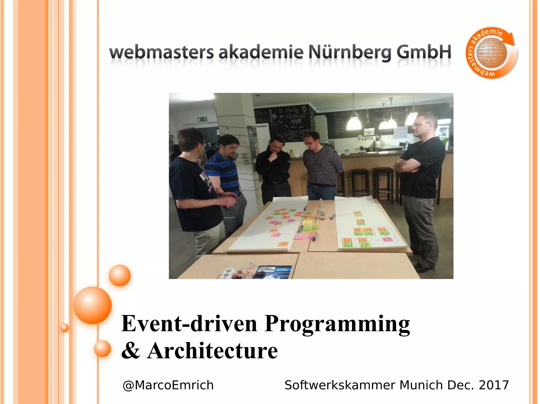 Event Driven Programming & Architecture | PDF