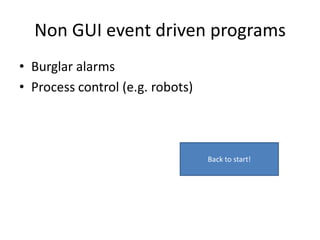 Event driven programming amazeballs | PPT