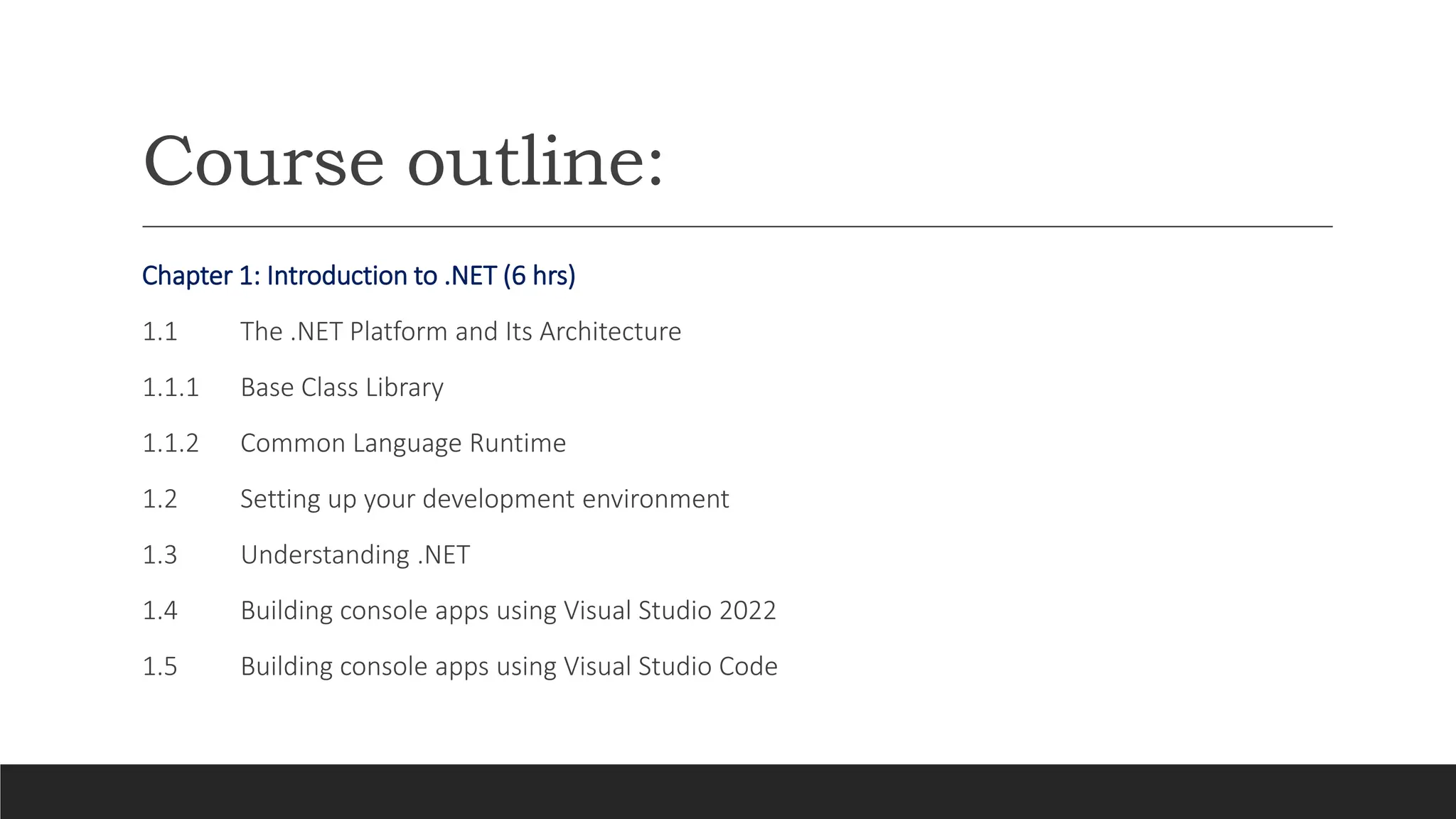 Event Driven Programming Course Outline.pptx | Web Development | Internet