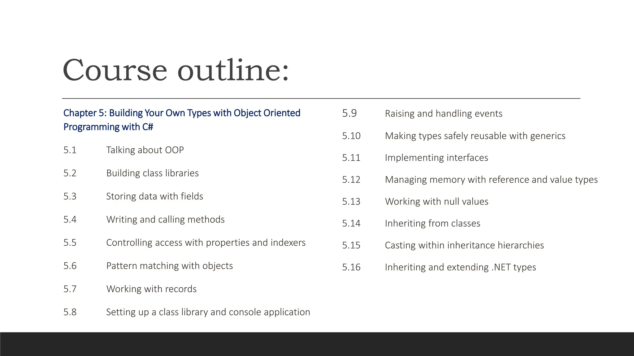 Event Driven Programming Course Outline.pptx | Web Development | Internet