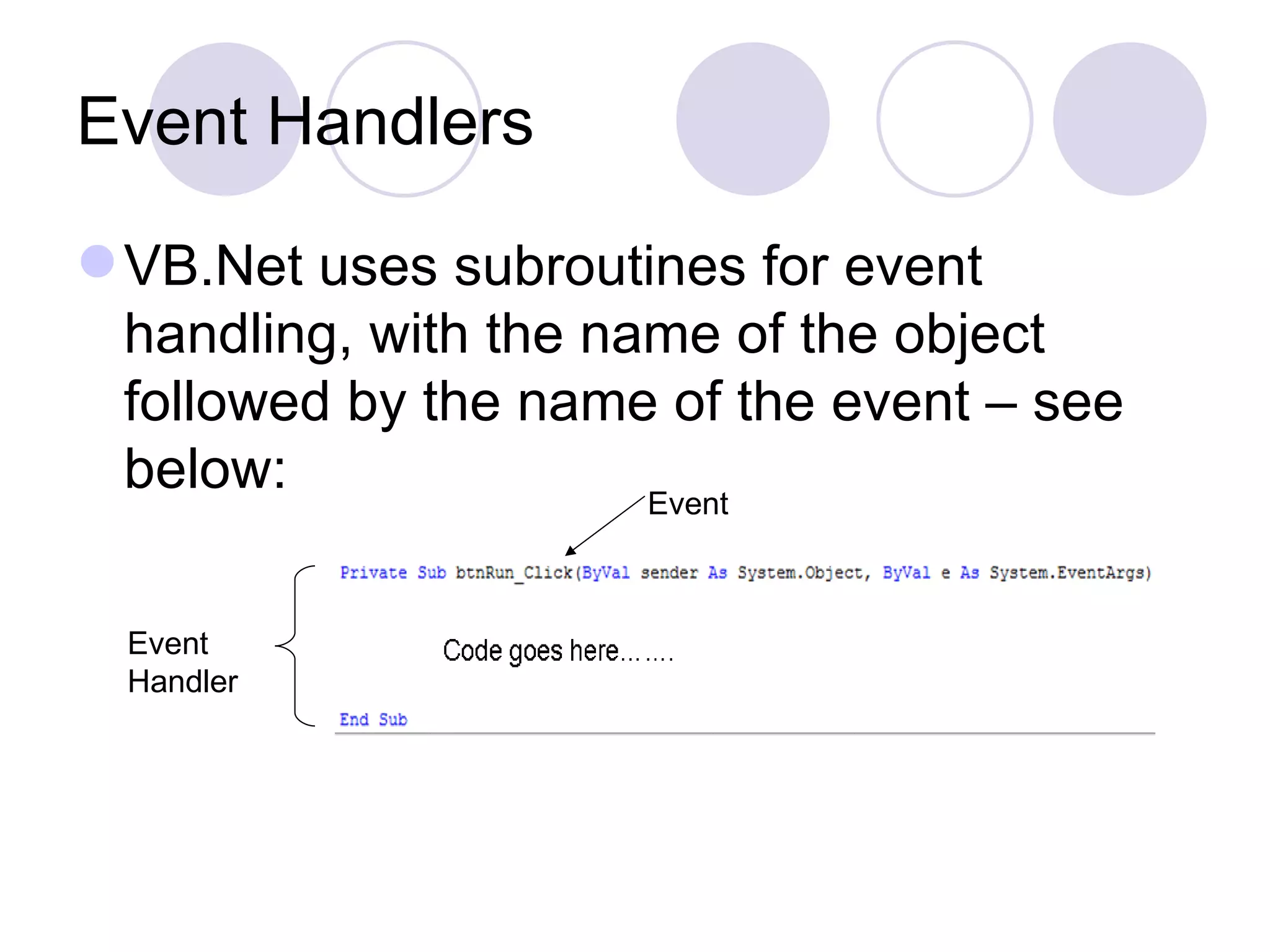 Event+driven+programming key+features | PPT