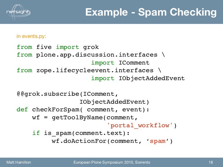 Boilerplate code Boilerplate code