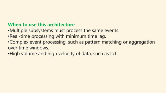 Event Driven Software Architecture Pattern | PPT