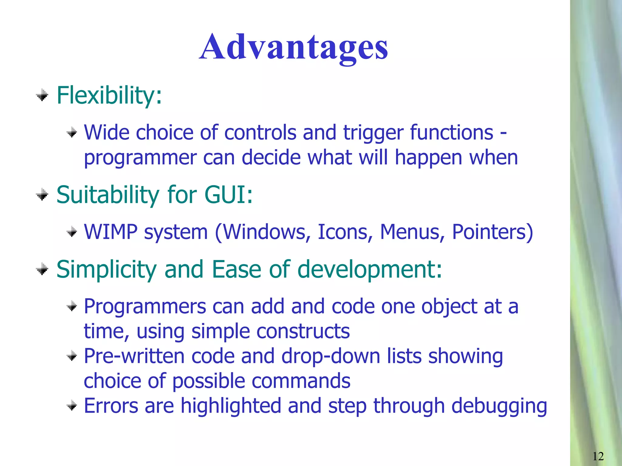 Event driven theory | PPTX | Web Development | Internet