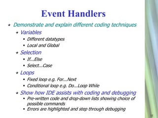 Event driven theory | PPTX