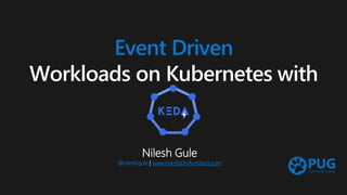 Event driven workloads on Kubernetes with KEDA | PDF