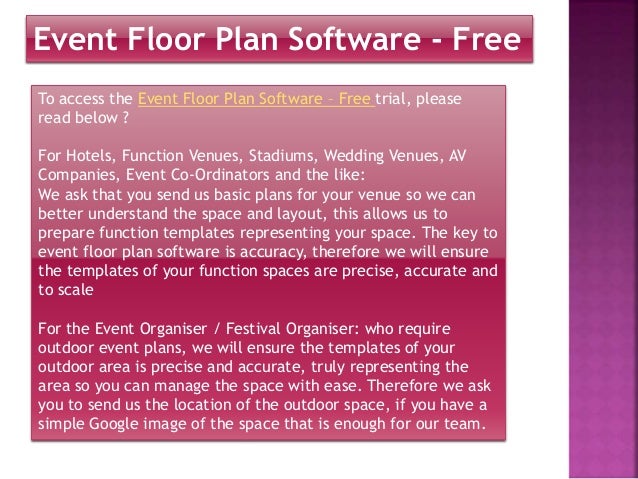 Event Floor Plan Software Seat Plan Software