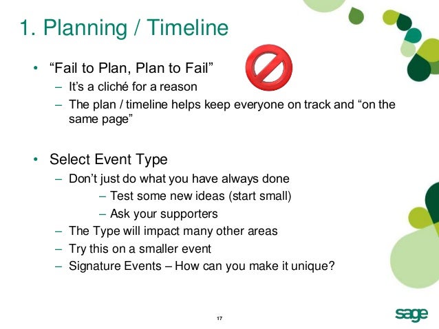 fundraising event planning timeline template