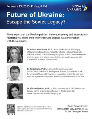 Future of Ukraine Panel