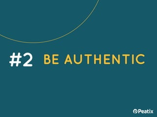 BE AUTHENTIC#2
 