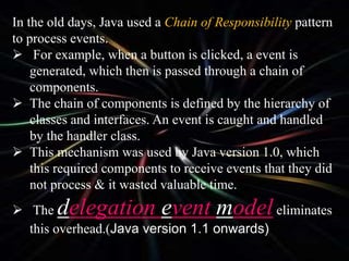 Event handling in Java(part 1) | PPT