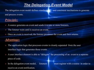 Event handling in Java(part 1) | PPTX | Operating Systems | Computer ...