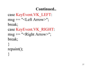 Event Handling in Java as per university | PDF