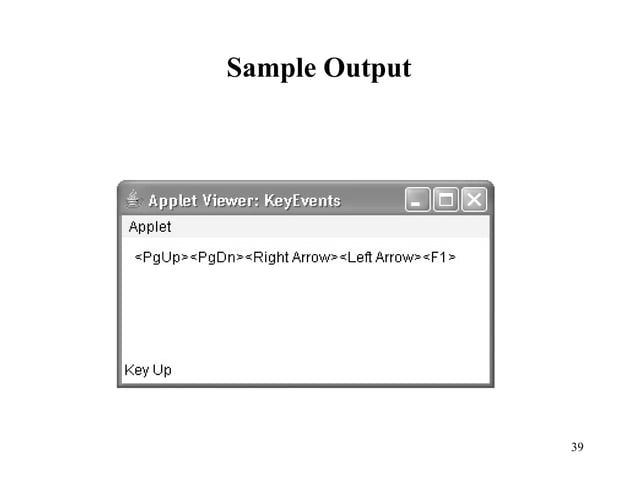 Event Handling in Java as per university | PPT