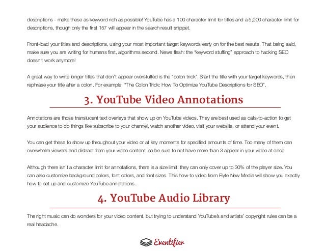 the comprehensive guide to youtube for event marketing youtube size limit