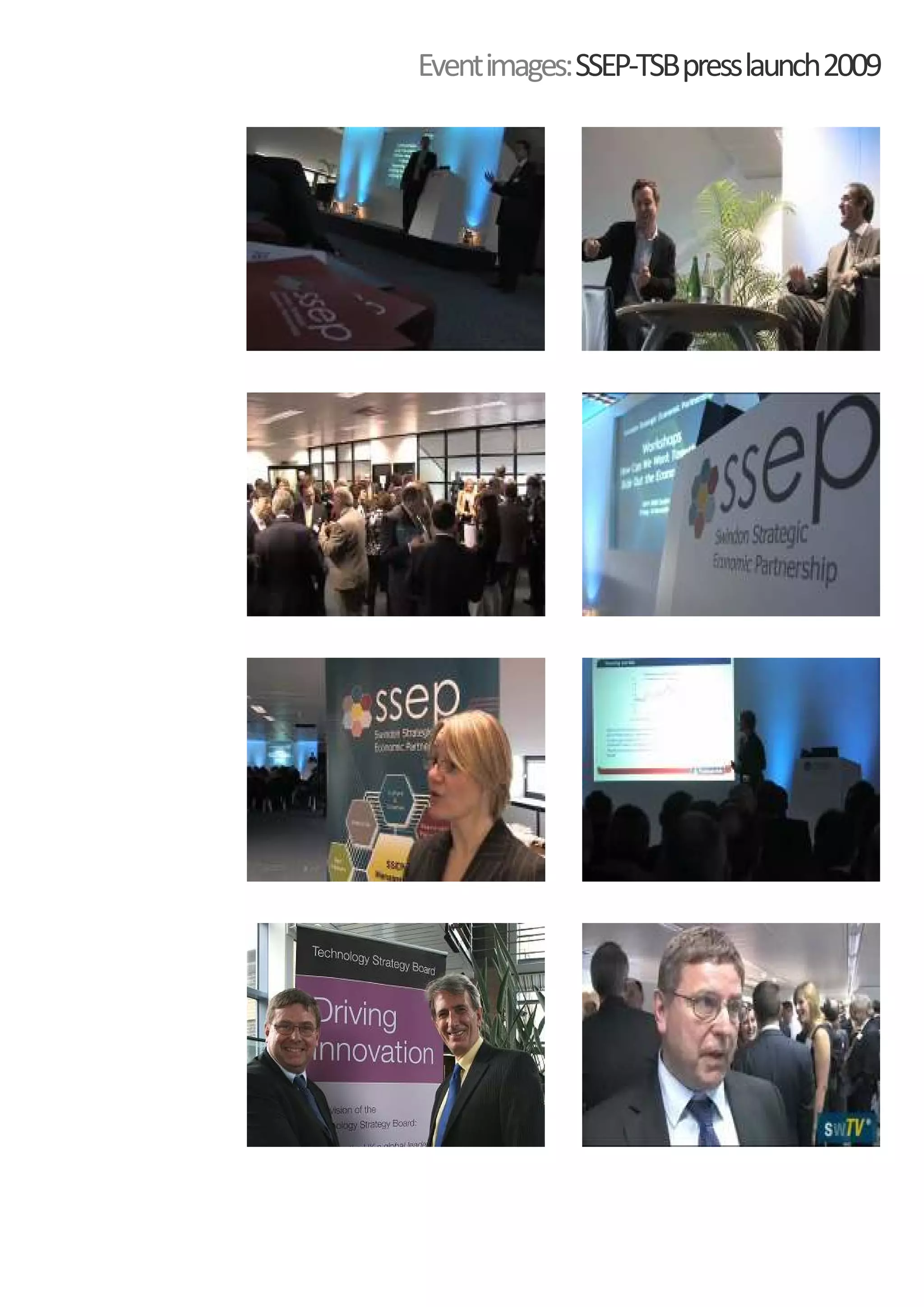 Event images: SSEP-TSB press launch 2009
 