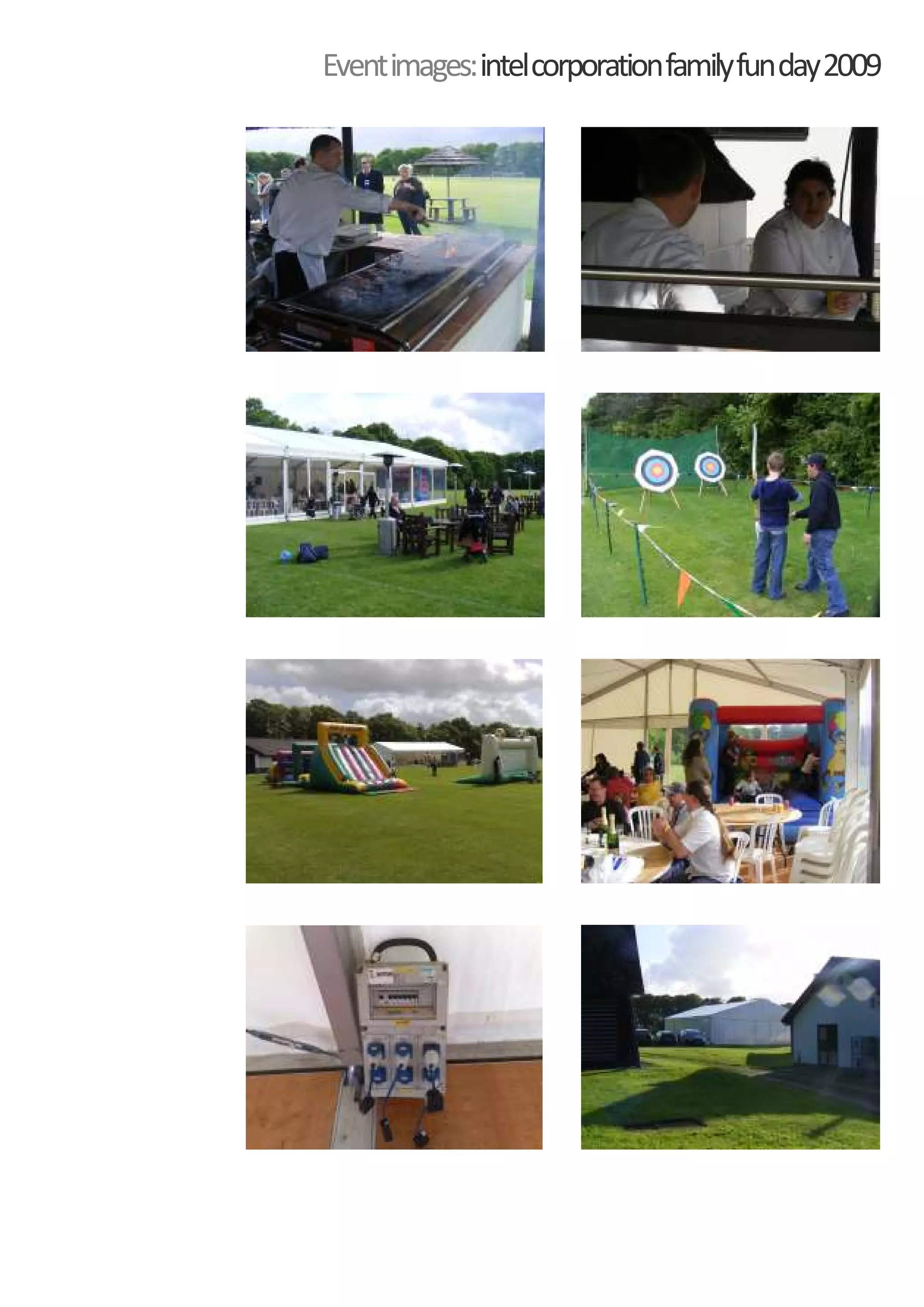 Event images: intel corporation family fun day 2009
 