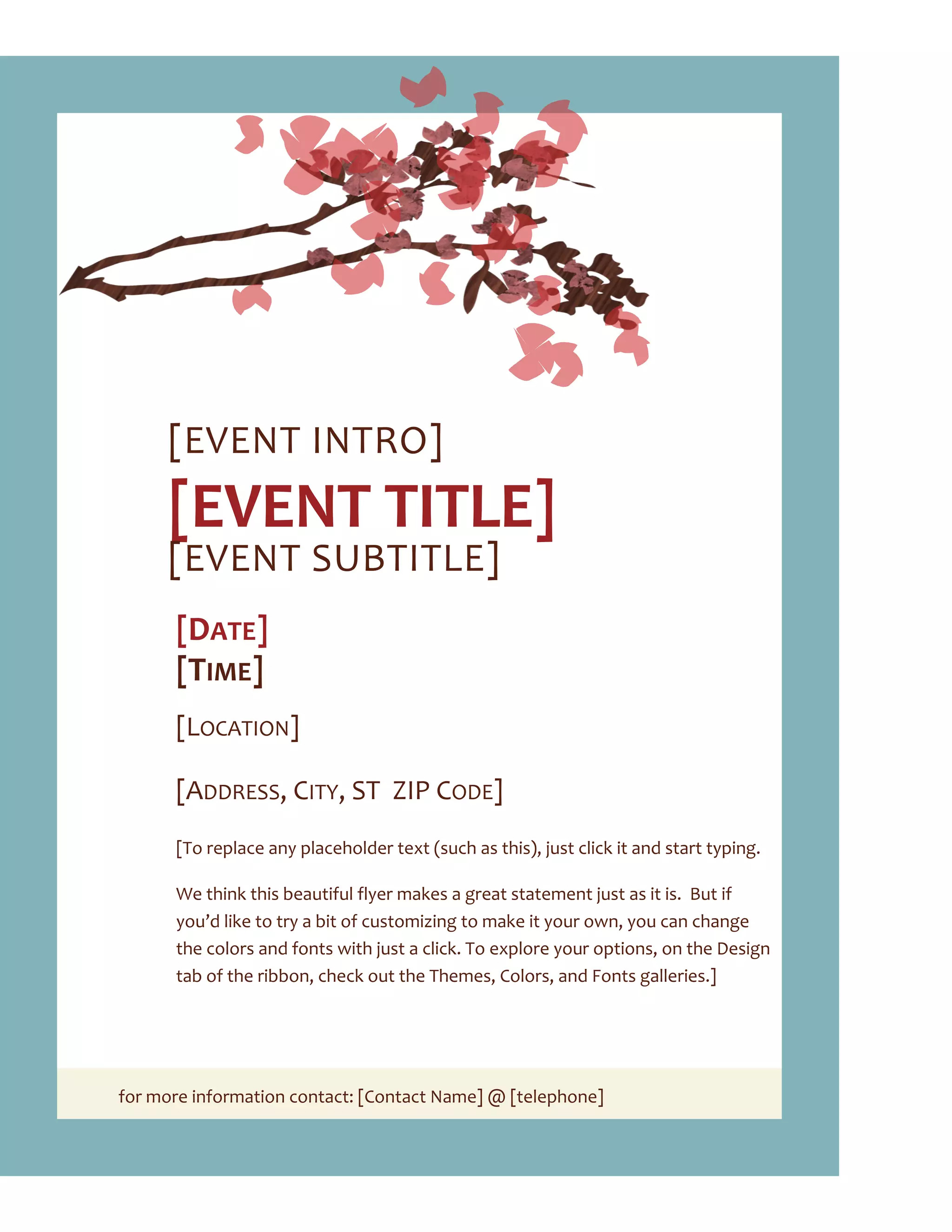Event intro | DOC