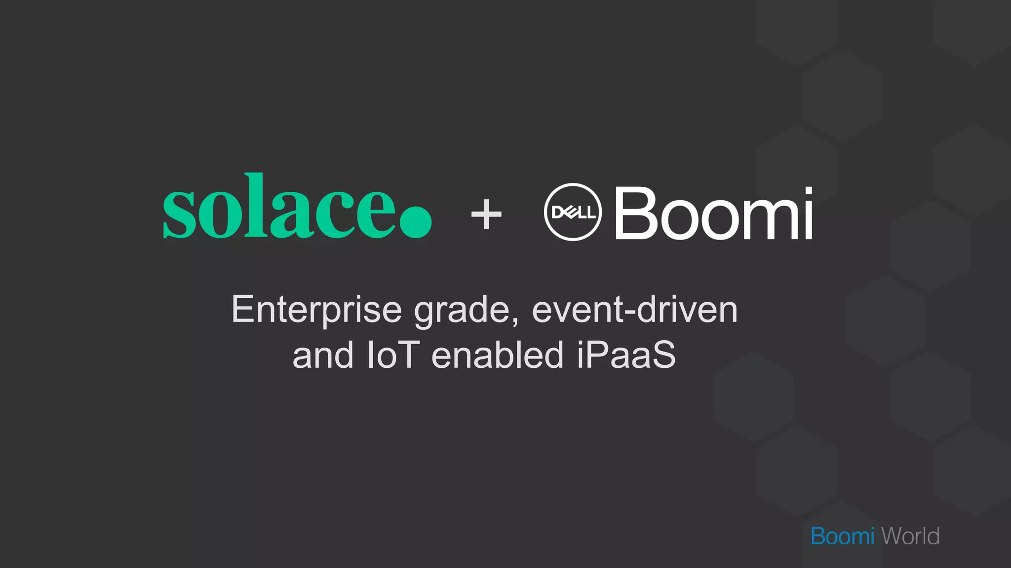 +
Enterprise grade, event-driven
and IoT enabled iPaaS
 