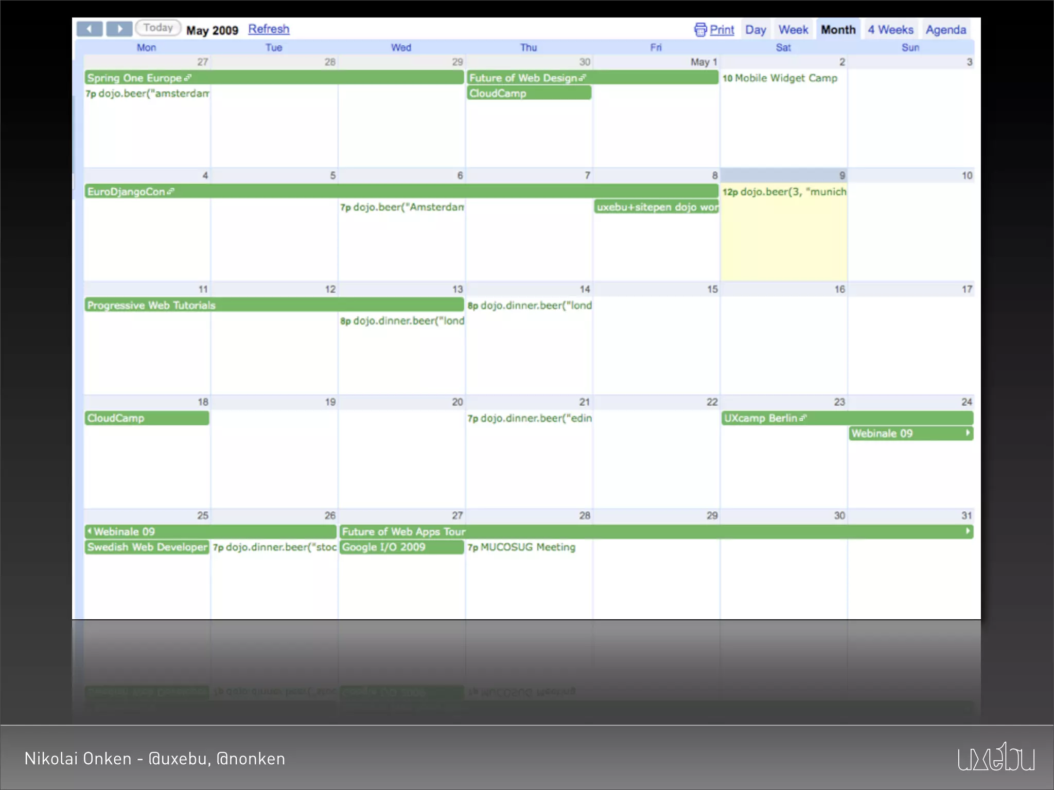 Nikolai Onken - @uxebu, @nonken
 