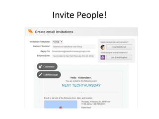 Invite People!

 