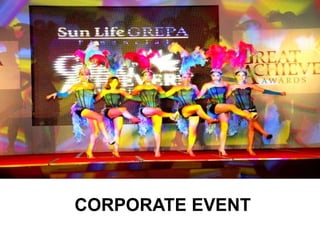 CORPORATE EVENT
 