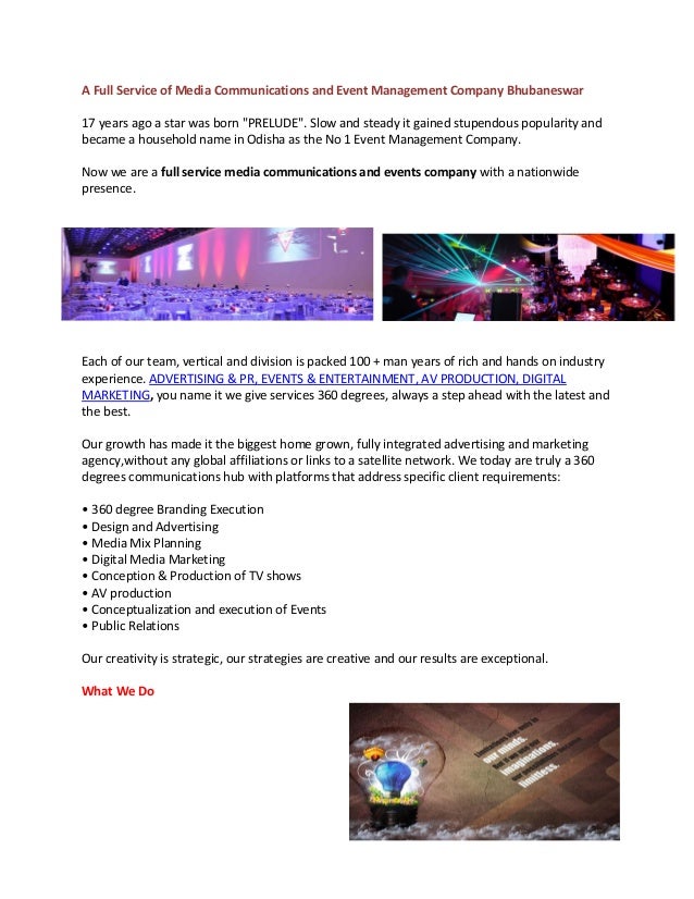 Event management bhubaneswar