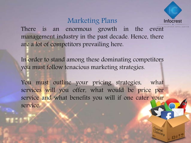 Event Management Business Plan PPT