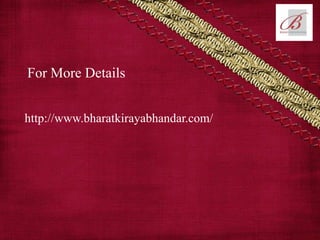 For More Details
http://www.bharatkirayabhandar.com/
 