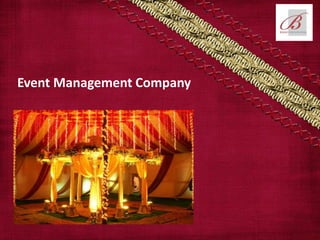 Event Management Company
 