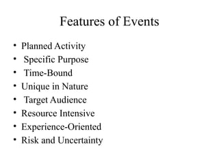 Subject Specific Events Event Management for BBM, Tribhuvan University | PPTX