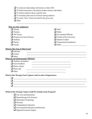 Event management handbook | PDF