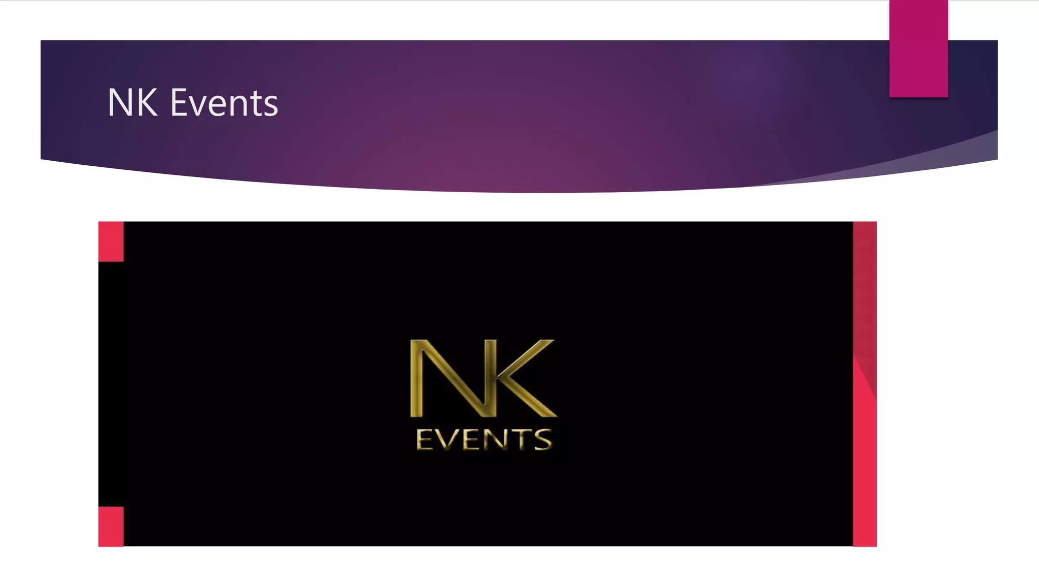 Event management internship presentation | PPTX