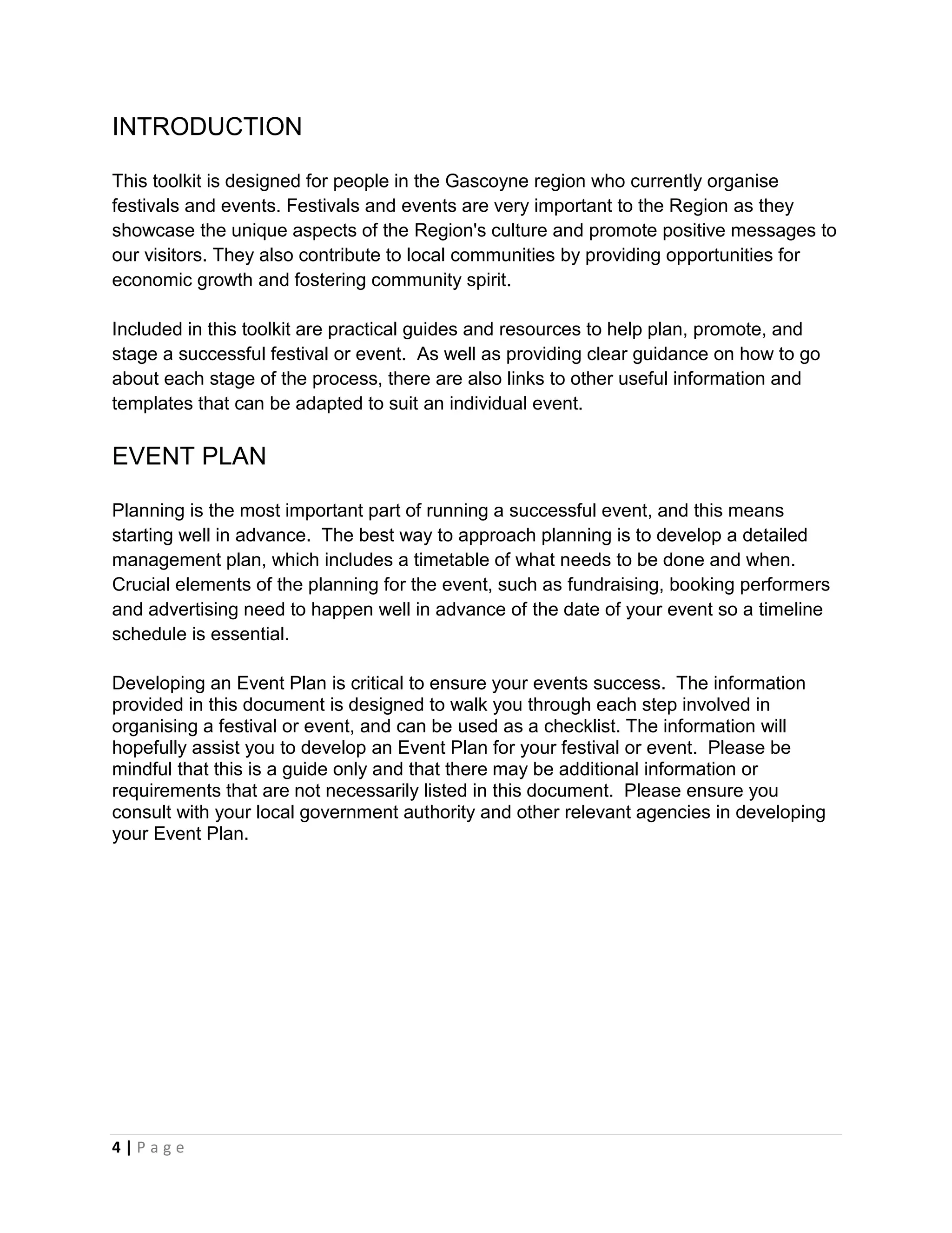 EVENT MANAGEMENT PLAN CHECKLIST AND GUIDE | PDF