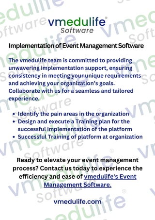 Effortless Event Planning with Event Management Software