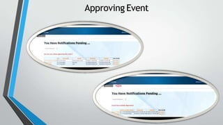 Approving Event
 
