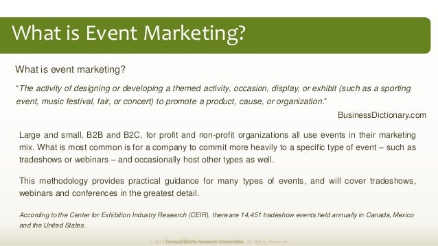 what is event marketing pdf