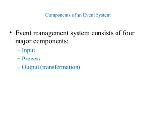 Event Management Theories: Stakeholder Theory, System Theory, Social ...